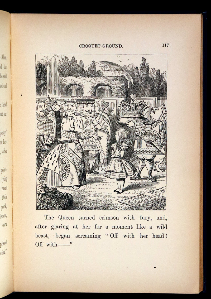 1902 Scarce Edition in Blue - ALICE'S ADVENTURES IN WONDERLAND by Lewis Carroll.