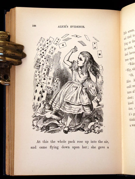 1902 Scarce Edition in Blue - ALICE'S ADVENTURES IN WONDERLAND by Lewis Carroll.