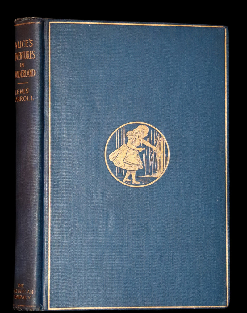 1902 Scarce Edition in Blue - ALICE'S ADVENTURES IN WONDERLAND by Lewis Carroll.
