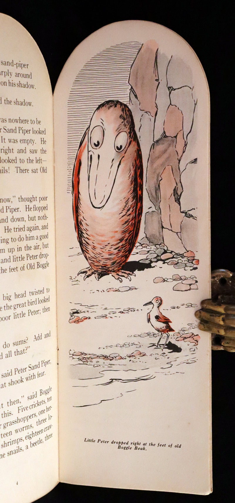 1910 First Edition MotionToy Book ~ Boggle Beak by Jean Woods Finley.