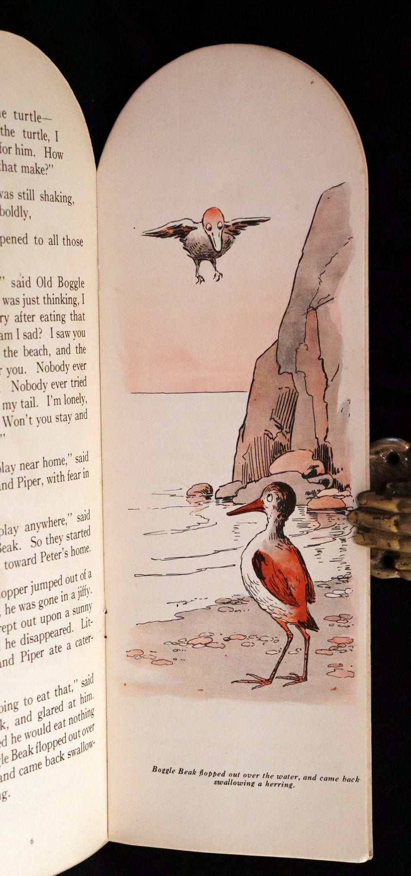 1910 First Edition MotionToy Book ~ Boggle Beak by Jean Woods Finley.