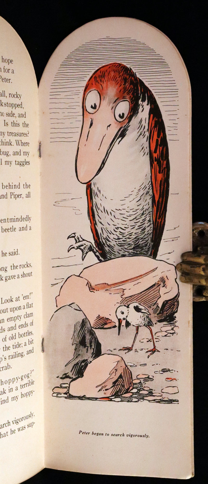 1910 First Edition MotionToy Book ~ Boggle Beak by Jean Woods Finley.