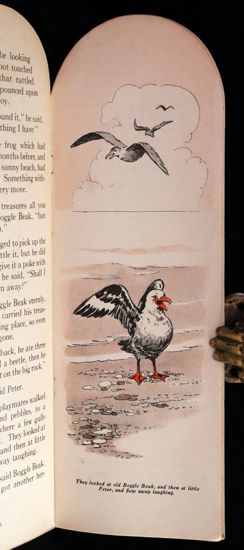 1910 First Edition MotionToy Book ~ Boggle Beak by Jean Woods Finley.