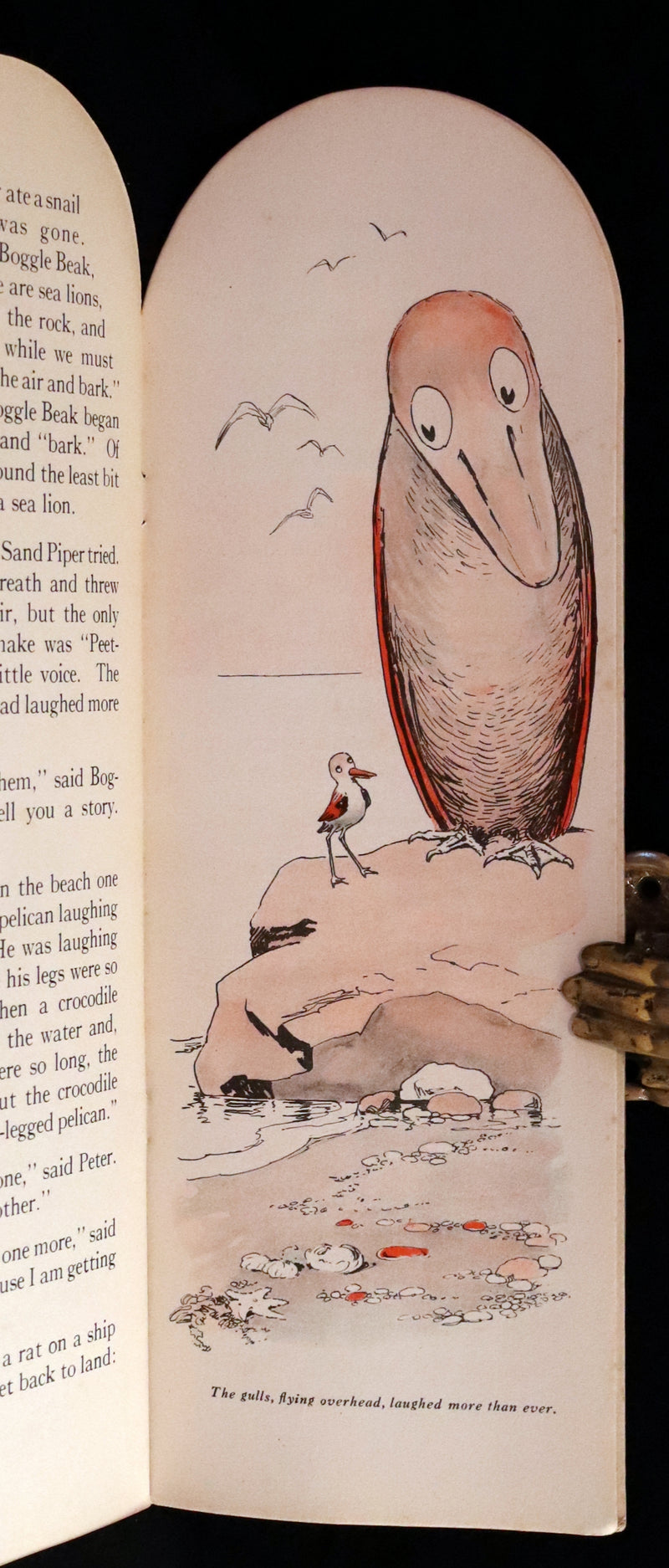 1910 First Edition MotionToy Book ~ Boggle Beak by Jean Woods Finley.