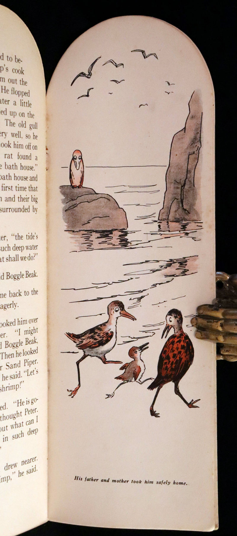 1910 First Edition MotionToy Book ~ Boggle Beak by Jean Woods Finley.