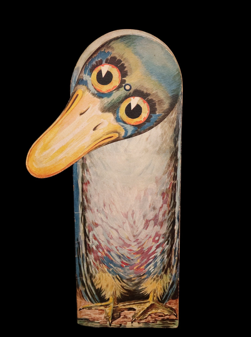 1910 First Edition MotionToy Book ~ Boggle Beak by Jean Woods Finley.
