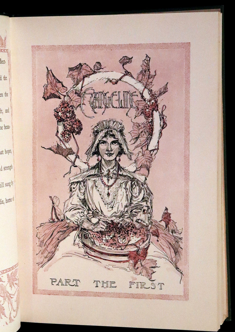 1909 First illustrated Edition by John Rea Neill - Evangeline, A tale of Acadie by Henry Wadsworth Longfellow.