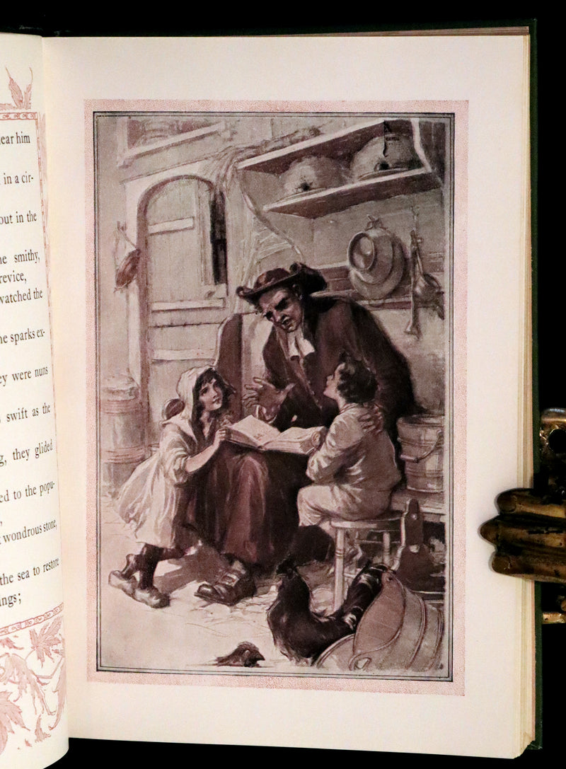1909 First illustrated Edition by John Rea Neill - Evangeline, A tale of Acadie by Henry Wadsworth Longfellow.