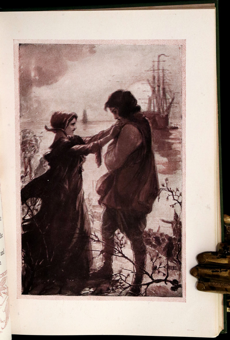 1909 First illustrated Edition by John Rea Neill - Evangeline, A tale of Acadie by Henry Wadsworth Longfellow.