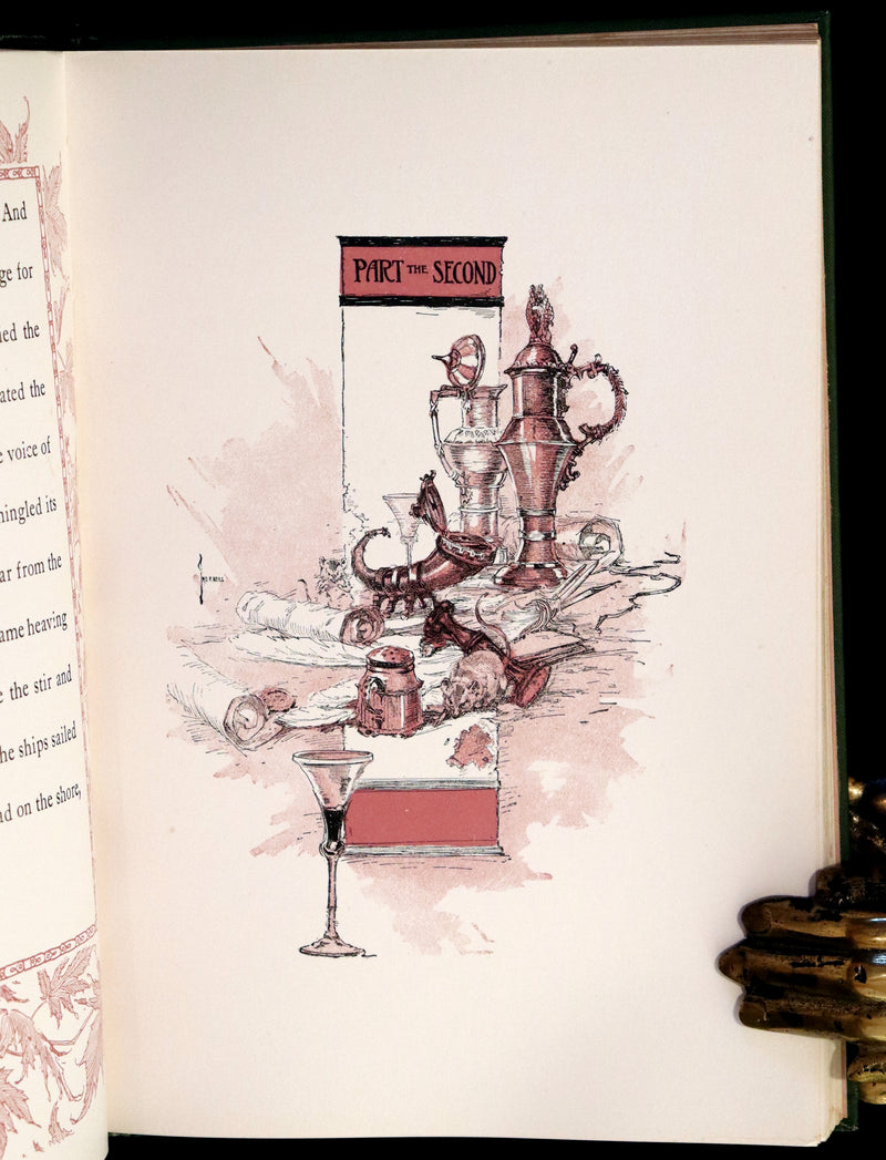 1909 First illustrated Edition by John Rea Neill - Evangeline, A tale of Acadie by Henry Wadsworth Longfellow.