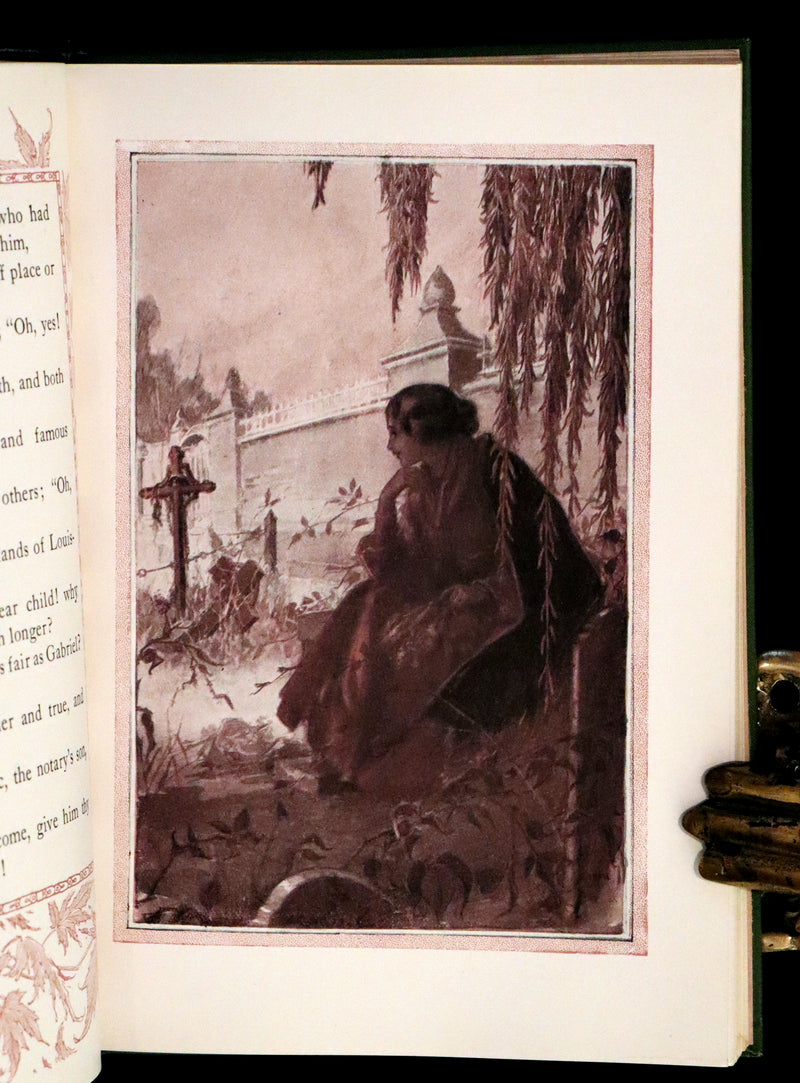 1909 First illustrated Edition by John Rea Neill - Evangeline, A tale of Acadie by Henry Wadsworth Longfellow.