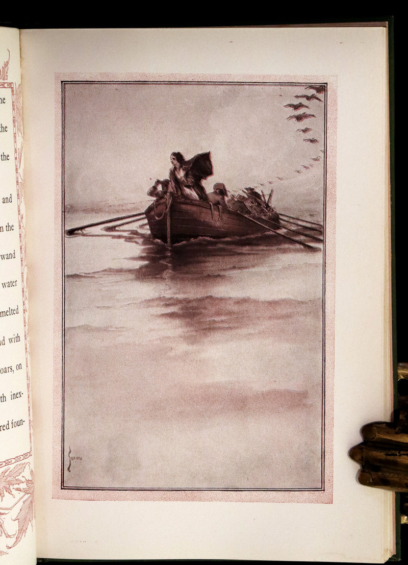 1909 First illustrated Edition by John Rea Neill - Evangeline, A tale of Acadie by Henry Wadsworth Longfellow.