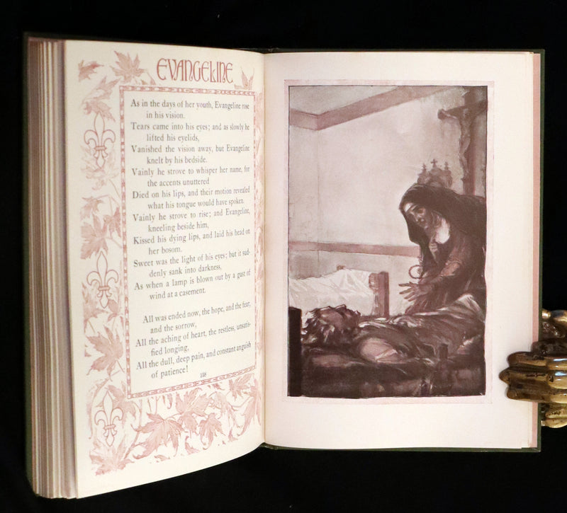 1909 First illustrated Edition by John Rea Neill - Evangeline, A tale of Acadie by Henry Wadsworth Longfellow.