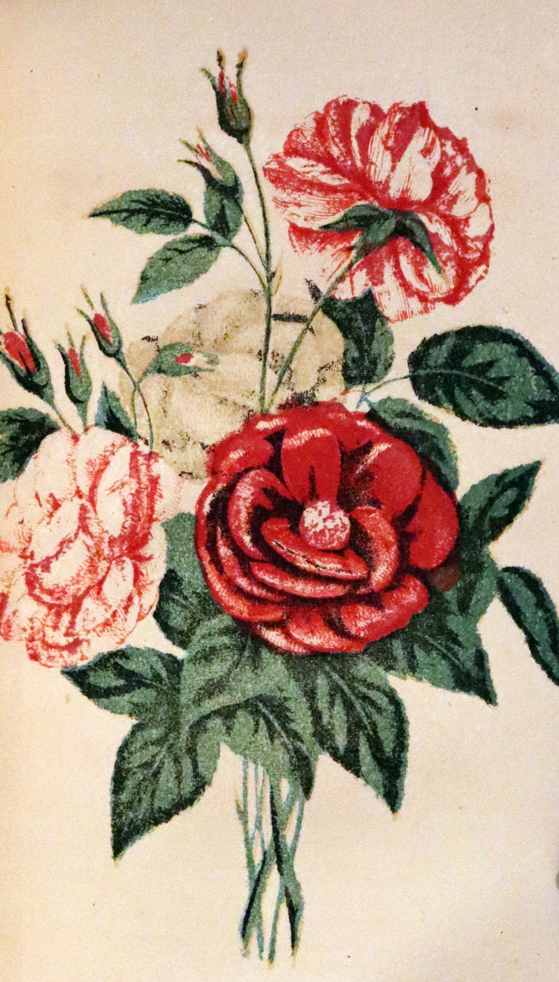 1848 Rare Floriography Book ~ Flora's Interpreter and Fortuna Flora by Sarah Josepha Hale.