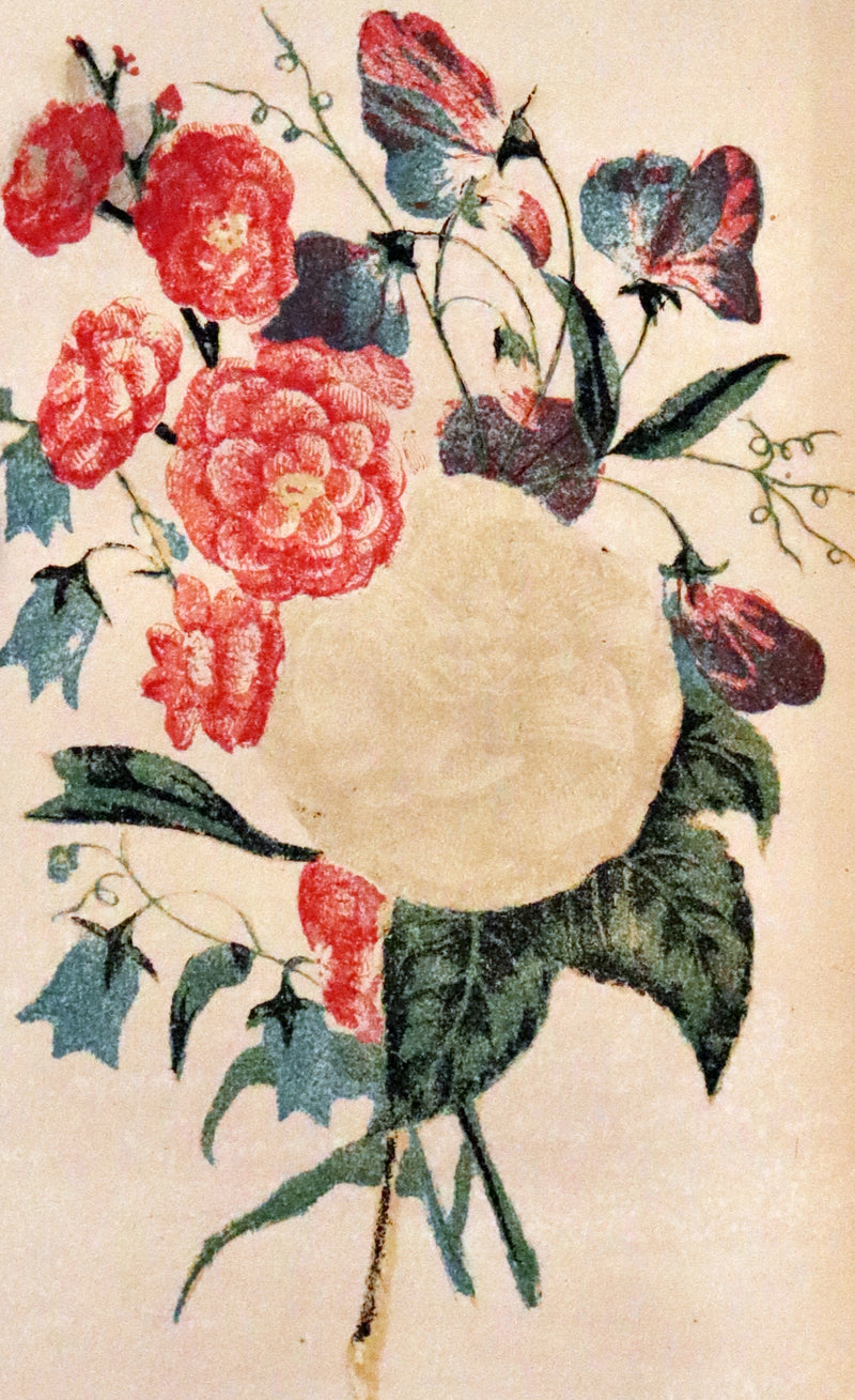 1848 Rare Floriography Book ~ Flora's Interpreter and Fortuna Flora by Sarah Josepha Hale.