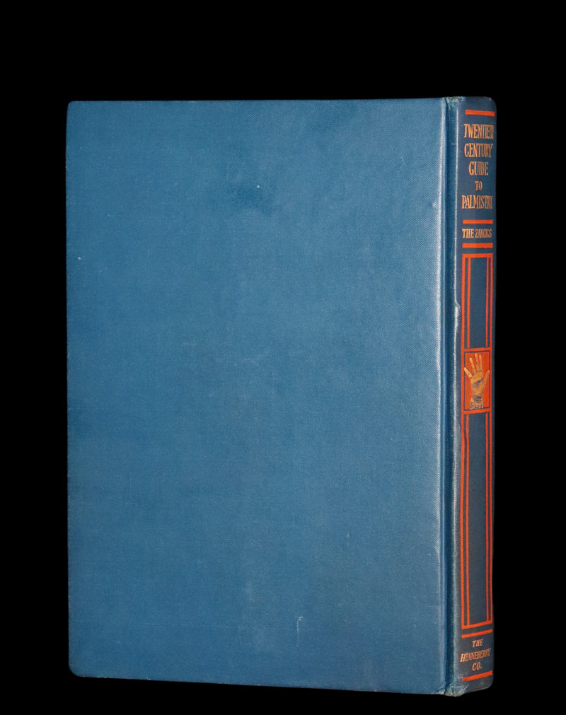 1900 Scarce PALMISTRY Book - Twentieth Century Guide to Palmistry by The Zancigs.