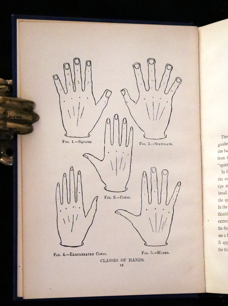 1900 Scarce PALMISTRY Book - Twentieth Century Guide to Palmistry by The Zancigs.