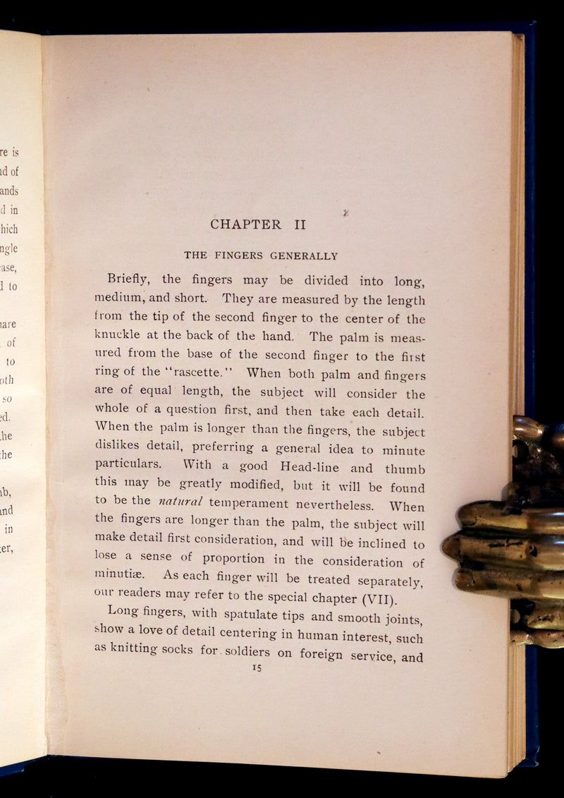 1900 Scarce PALMISTRY Book - Twentieth Century Guide to Palmistry by The Zancigs.