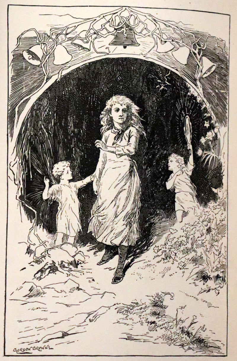 1887 Rare First Edition - Down the Snow Stairs by Alice Corkran illustrated by Gordon Browne.