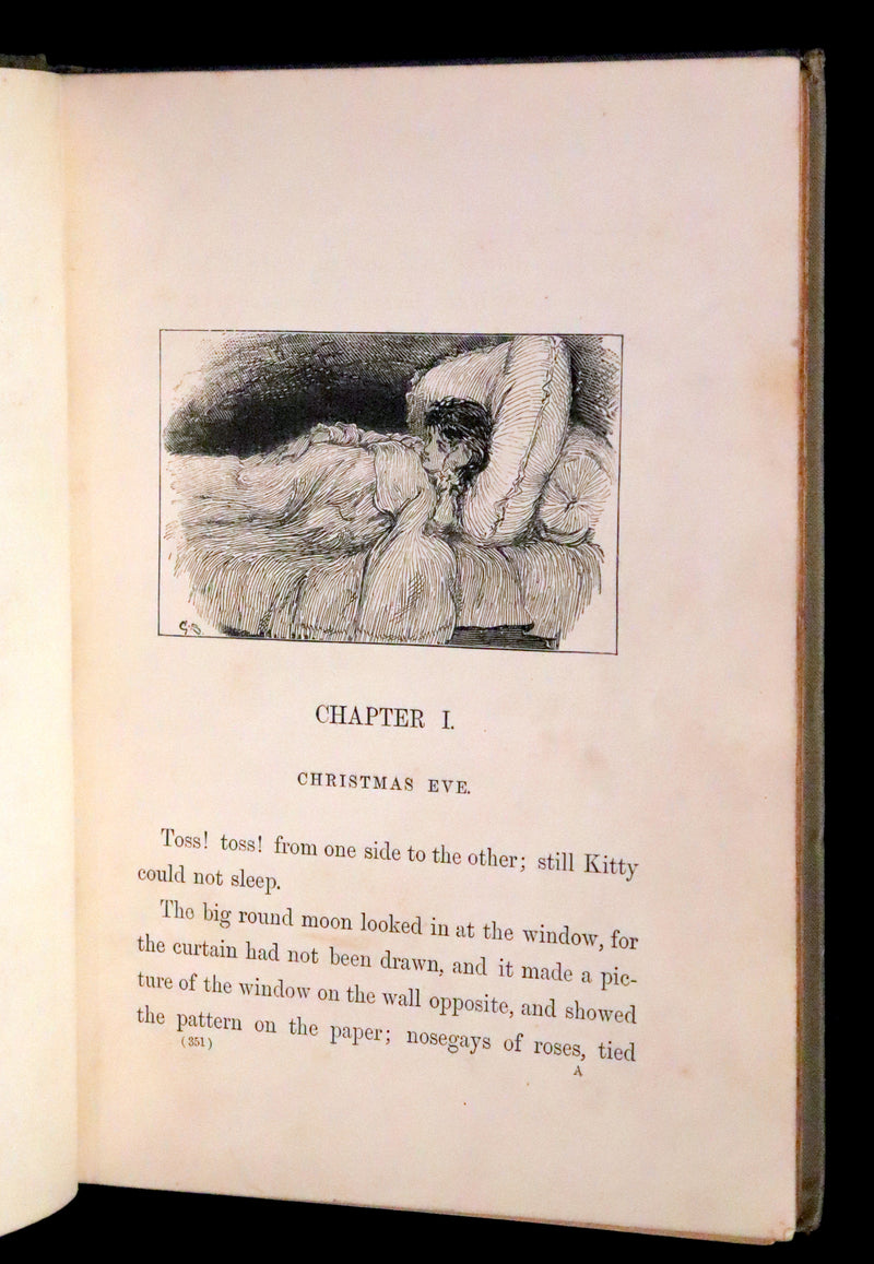 1887 Rare First Edition - Down the Snow Stairs by Alice Corkran illustrated by Gordon Browne.