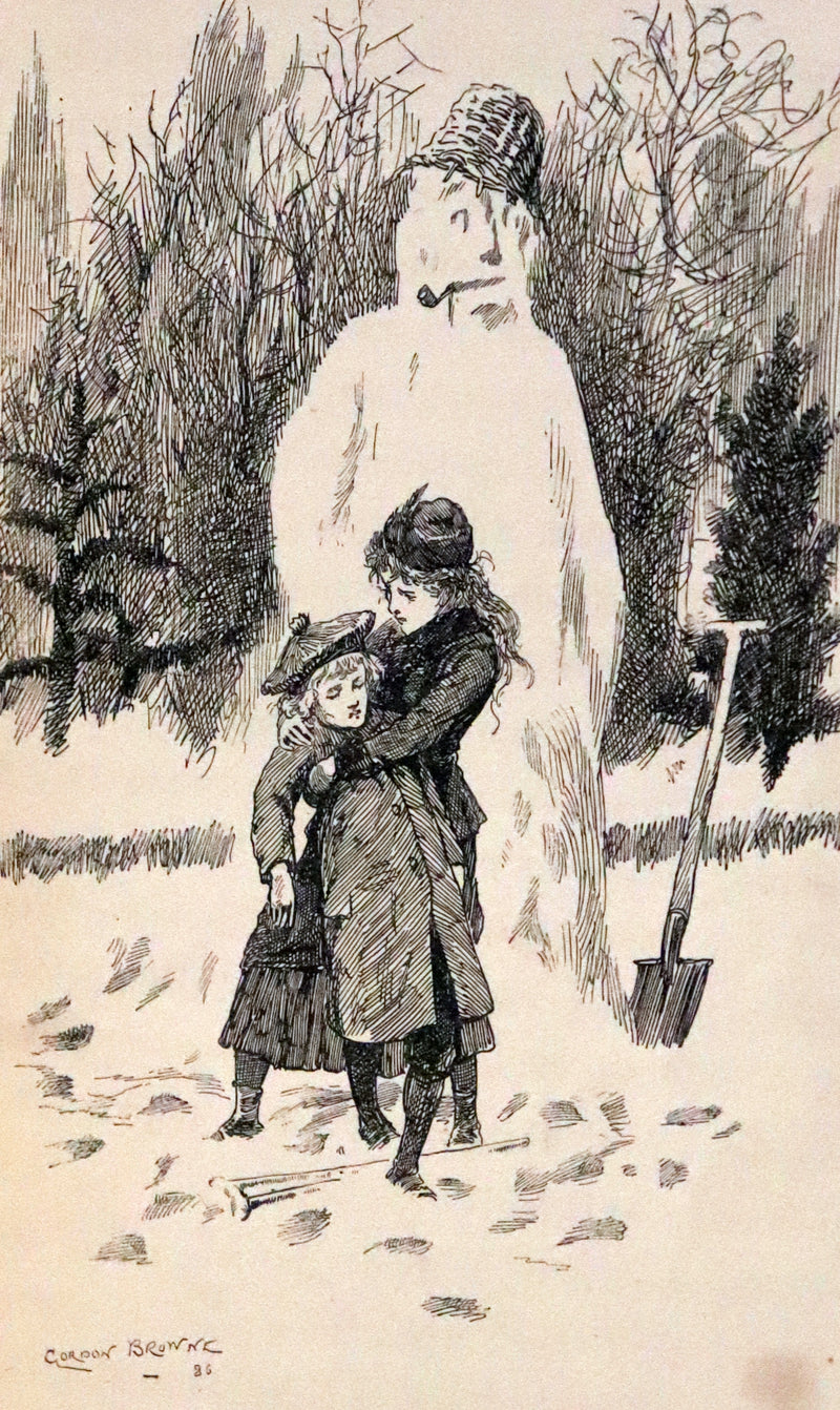 1887 Rare First Edition - Down the Snow Stairs by Alice Corkran illustrated by Gordon Browne.