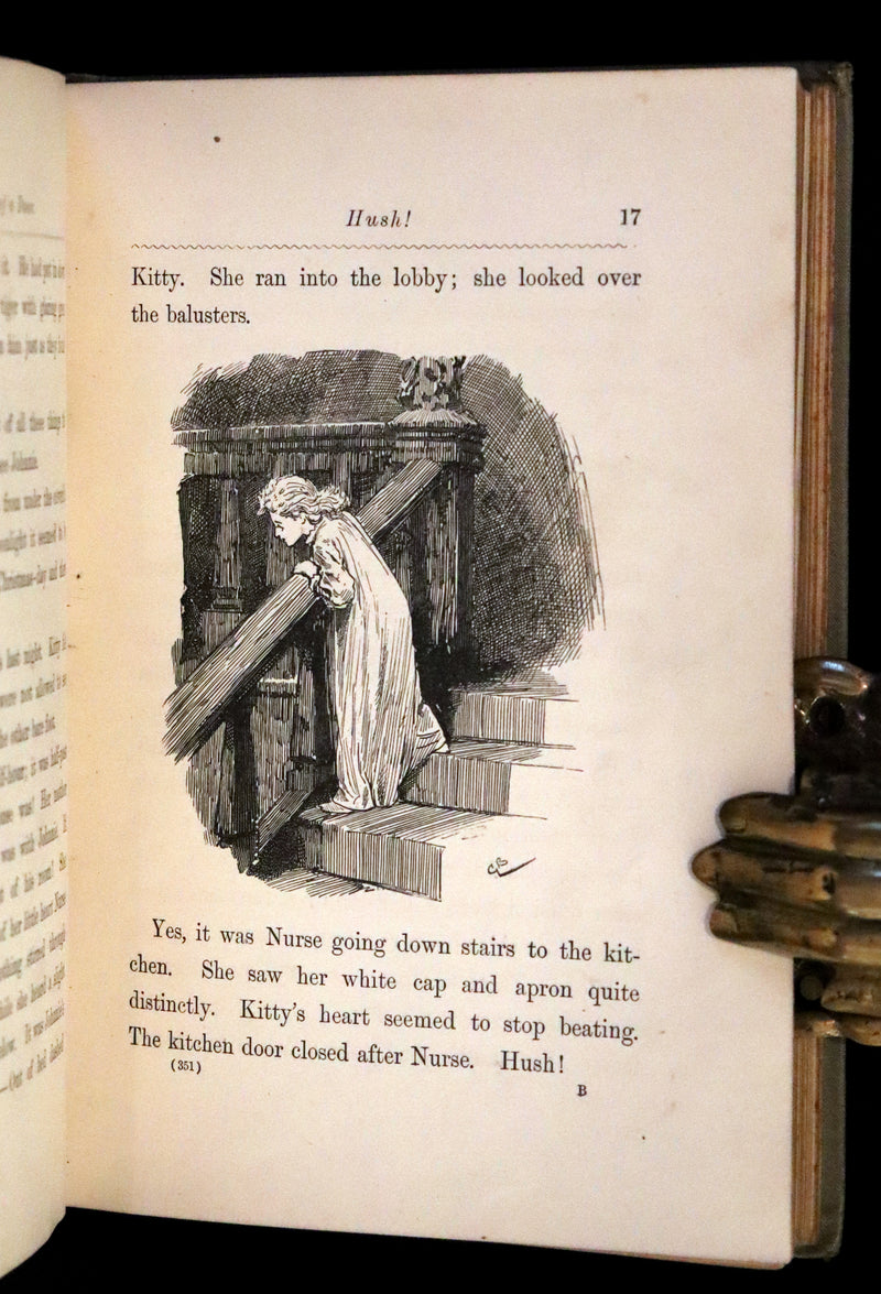 1887 Rare First Edition - Down the Snow Stairs by Alice Corkran illustrated by Gordon Browne.