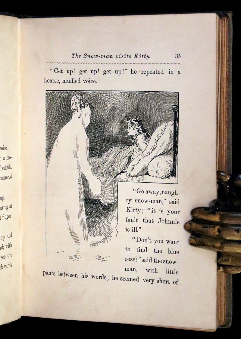 1887 Rare First Edition - Down the Snow Stairs by Alice Corkran illustrated by Gordon Browne.