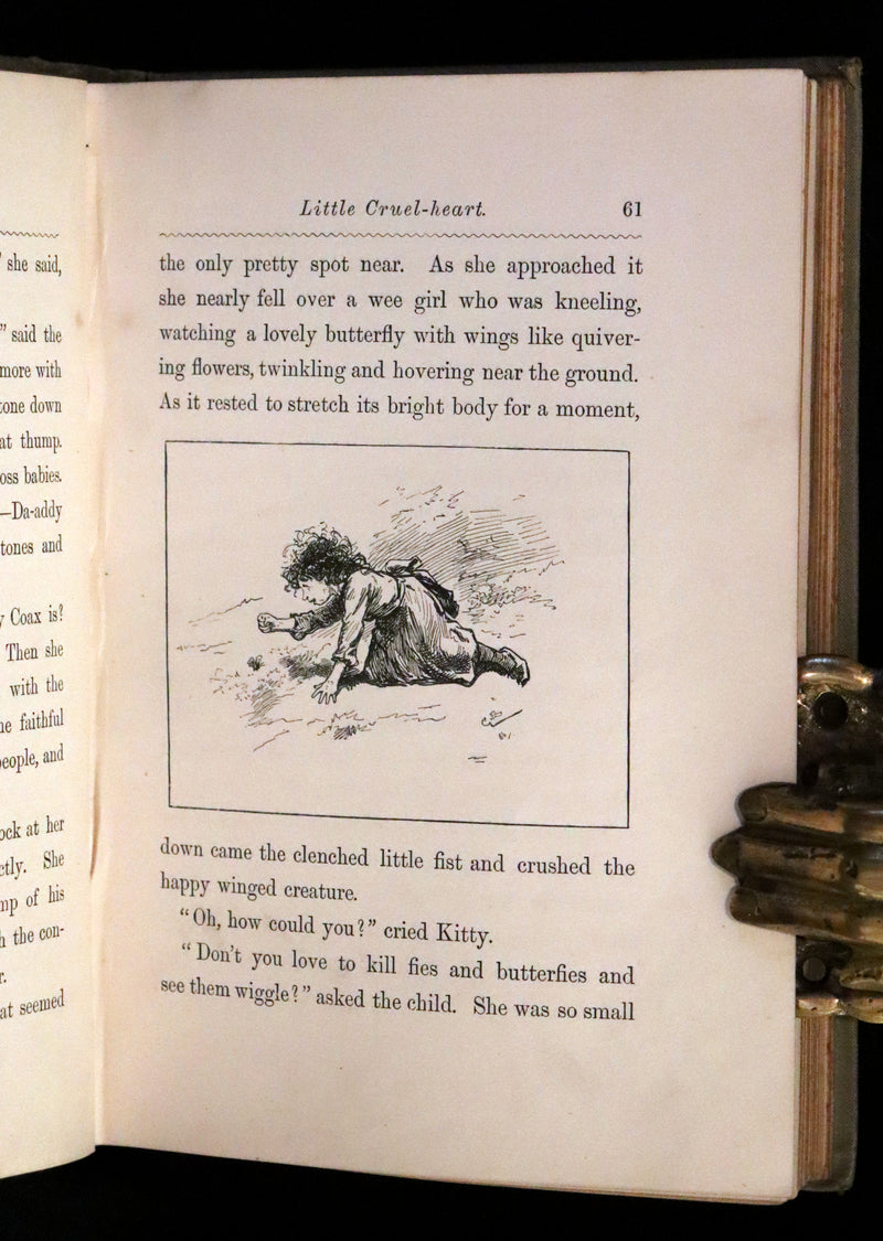 1887 Rare First Edition - Down the Snow Stairs by Alice Corkran illustrated by Gordon Browne.