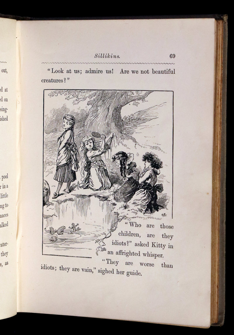 1887 Rare First Edition - Down the Snow Stairs by Alice Corkran illustrated by Gordon Browne.
