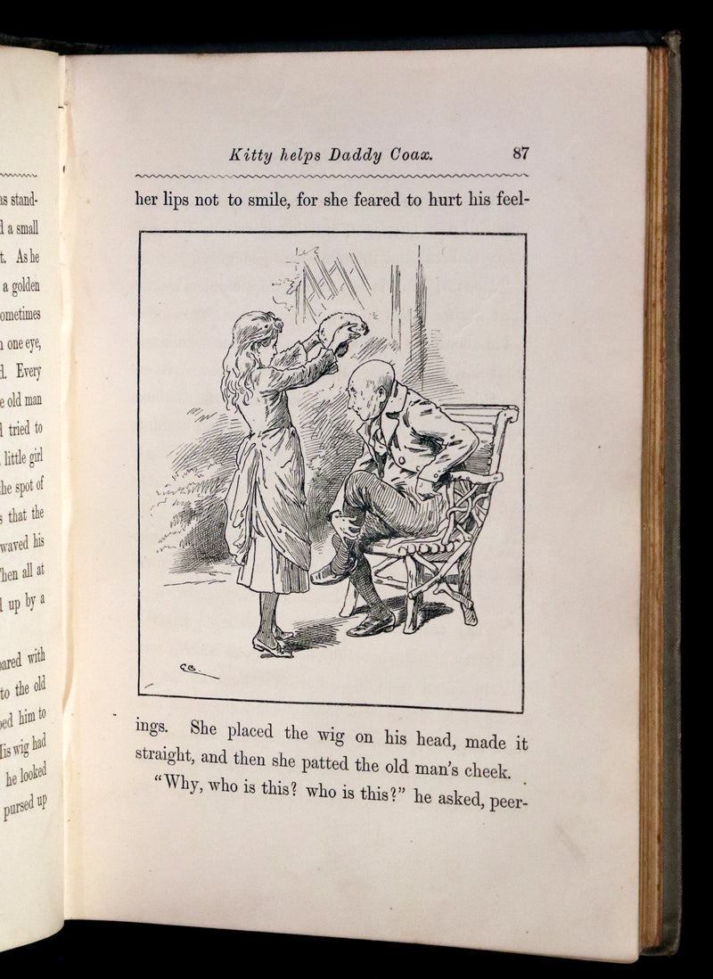 1887 Rare First Edition - Down the Snow Stairs by Alice Corkran illustrated by Gordon Browne.