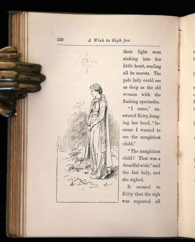 1887 Rare First Edition - Down the Snow Stairs by Alice Corkran illustrated by Gordon Browne.