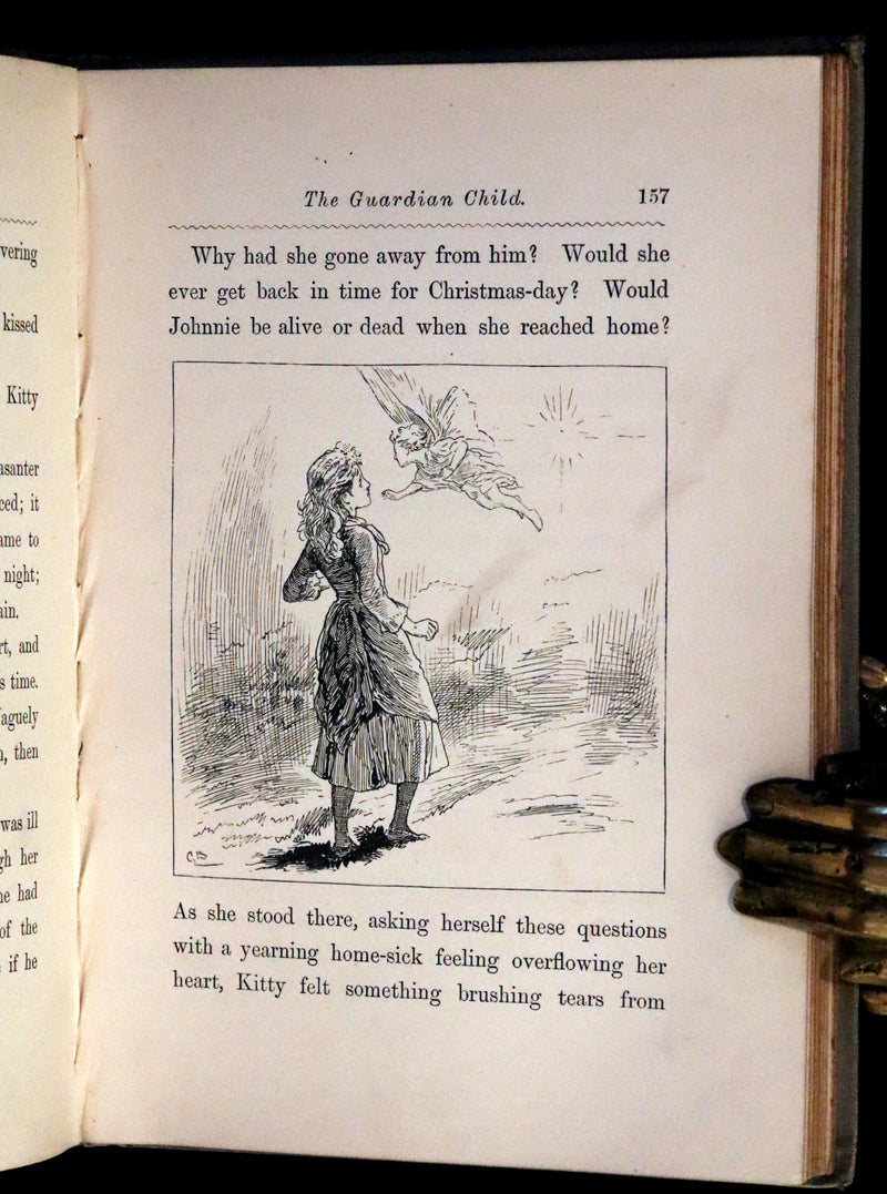 1887 Rare First Edition - Down the Snow Stairs by Alice Corkran illustrated by Gordon Browne.