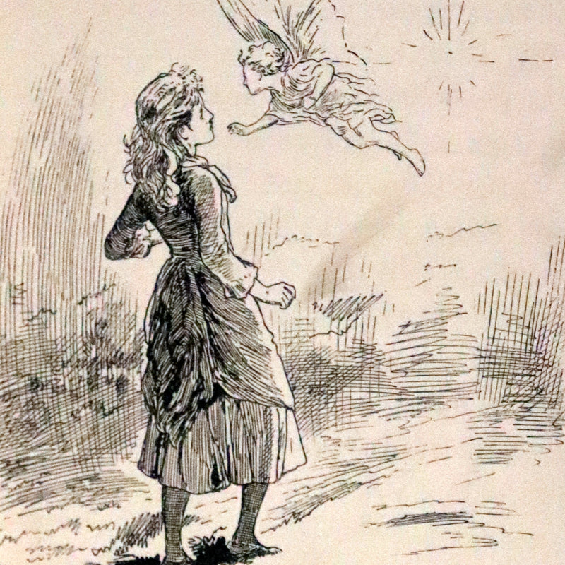 1887 Rare First Edition - Down the Snow Stairs by Alice Corkran illustrated by Gordon Browne.