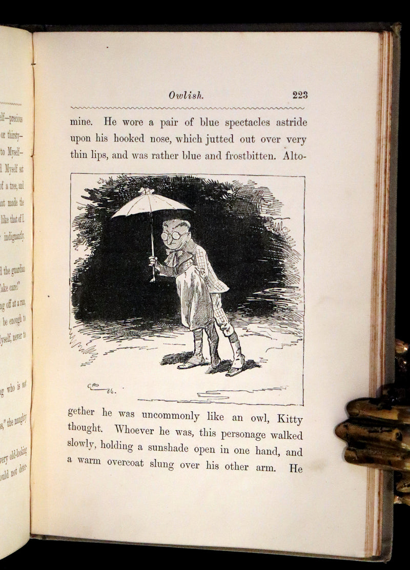 1887 Rare First Edition - Down the Snow Stairs by Alice Corkran illustrated by Gordon Browne.