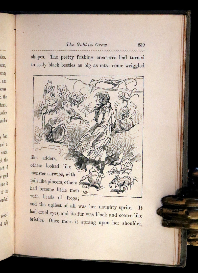 1887 Rare First Edition - Down the Snow Stairs by Alice Corkran illustrated by Gordon Browne.