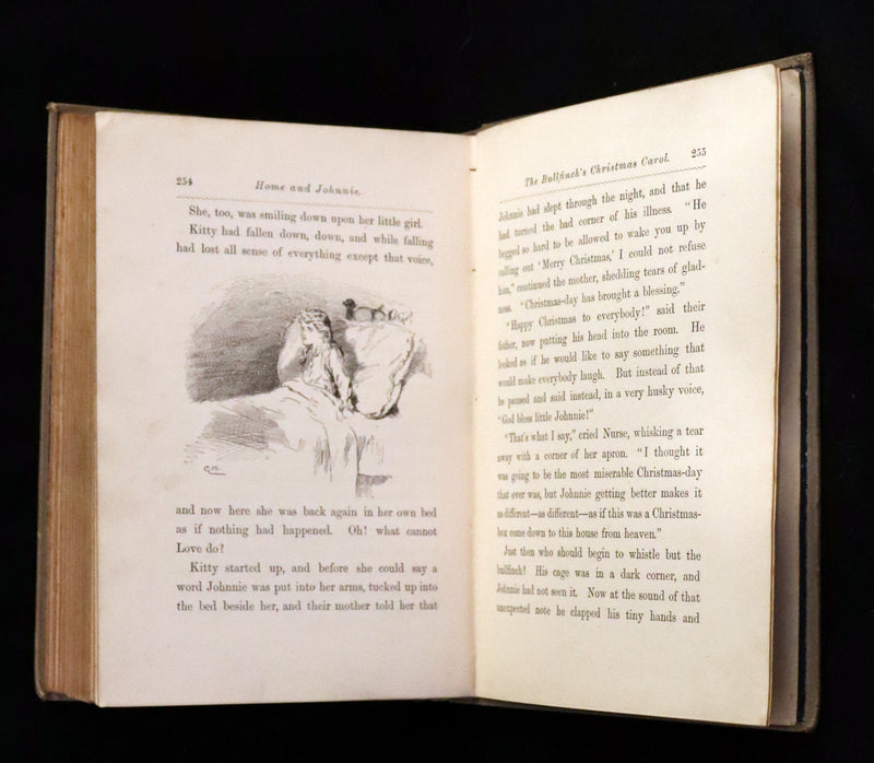 1887 Rare First Edition - Down the Snow Stairs by Alice Corkran illustrated by Gordon Browne.