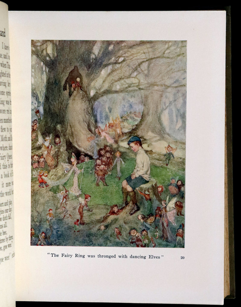 1912 Rare First Edition - The Fairies and the Christmas Child illustrated by Willy Pogany.