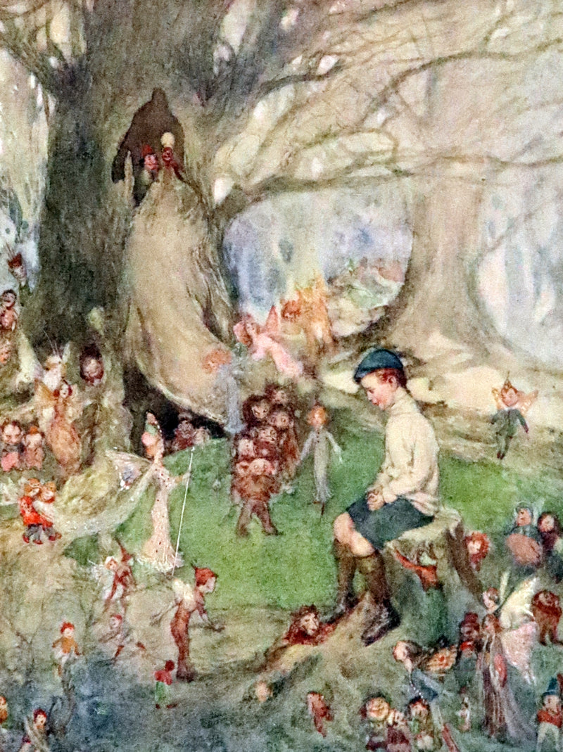 1912 Rare First Edition - The Fairies and the Christmas Child illustrated by Willy Pogany.