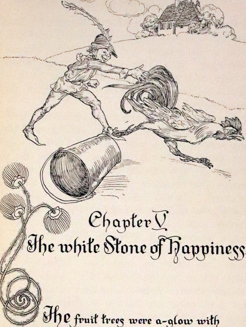 1912 Rare First Edition - The Fairies and the Christmas Child illustrated by Willy Pogany.