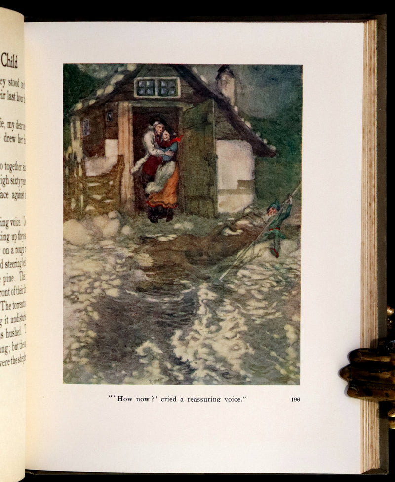 1912 Rare First Edition - The Fairies and the Christmas Child illustrated by Willy Pogany.