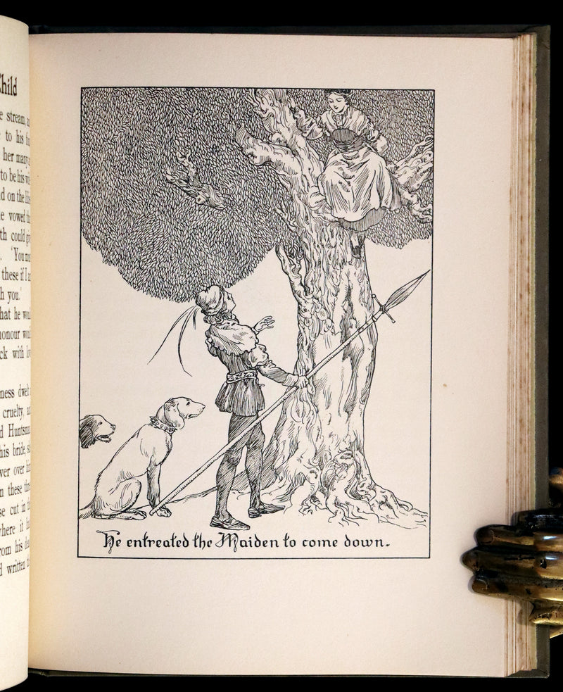 1912 Rare First Edition - The Fairies and the Christmas Child illustrated by Willy Pogany.