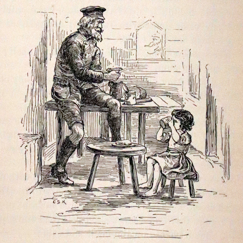 1899 Rare Book - HEIDI, A Little Swiss Girl's City and Mountain Life by Johanna Spyri.