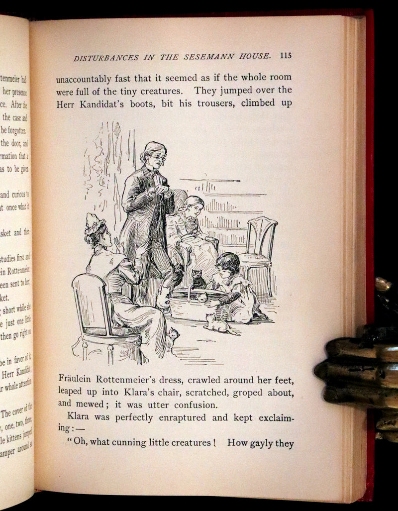 1899 Rare Book - HEIDI, A Little Swiss Girl's City and Mountain Life by Johanna Spyri.