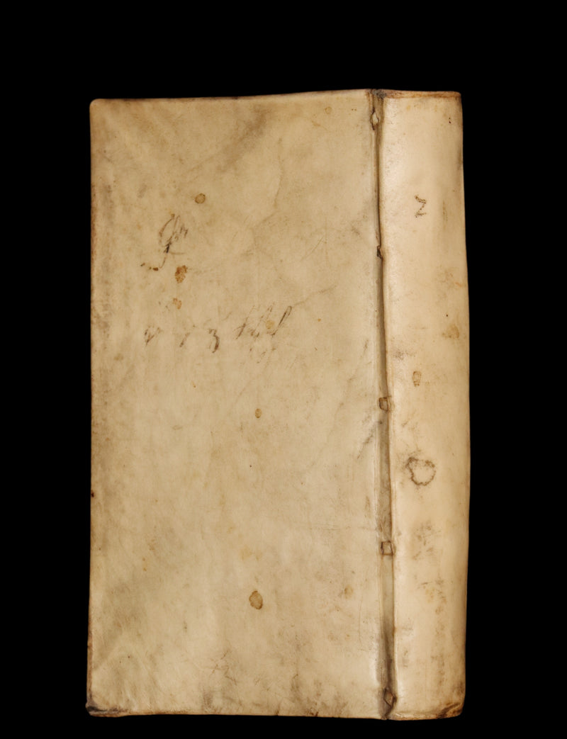 1690 Scarce French Vellum Book - Theology of the Heart - Le Theologie du Coeur by Pierre Poiret.