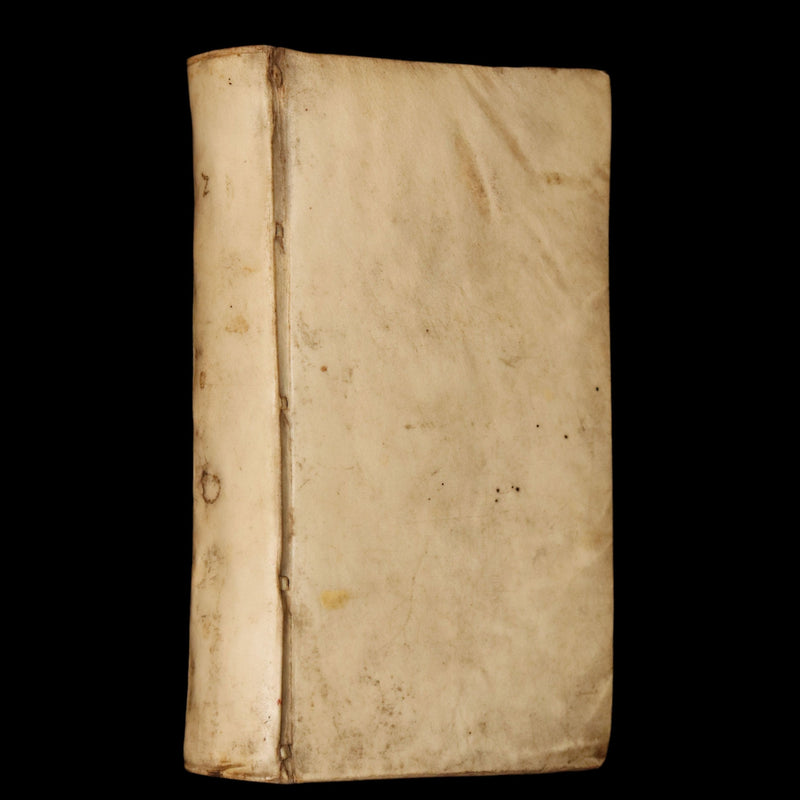 1690 Scarce French Vellum Book - Theology of the Heart - Le Theologie du Coeur by Pierre Poiret.