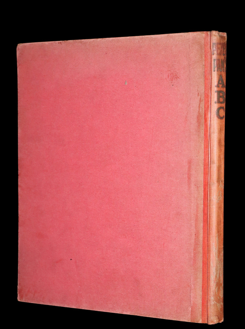 1913 Rare First UK Edition - Peter Pan's ABC Illustrated in Colour by Flora White.