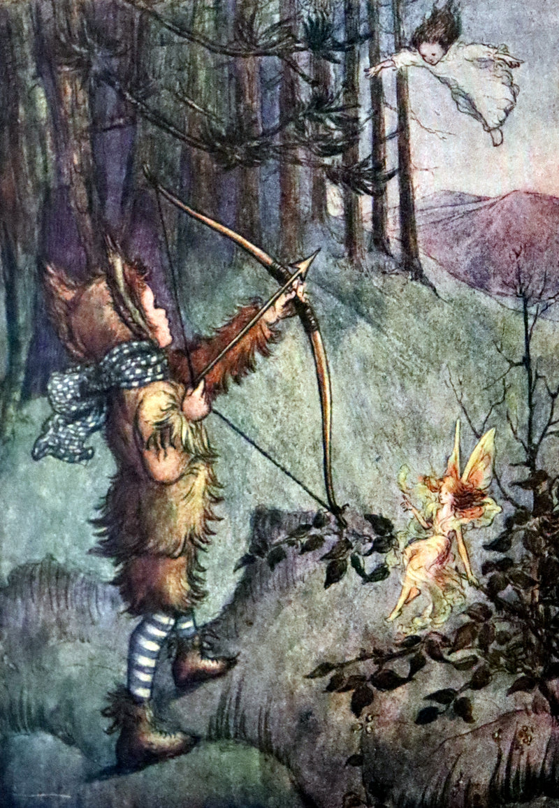 1913 Rare First UK Edition - Peter Pan's ABC Illustrated in Colour by Flora White.