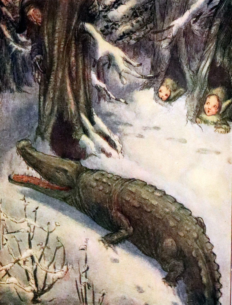 1913 Rare First UK Edition - Peter Pan's ABC Illustrated in Colour by Flora White.