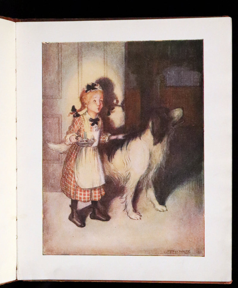 1913 Rare First UK Edition - Peter Pan's ABC Illustrated in Colour by Flora White.