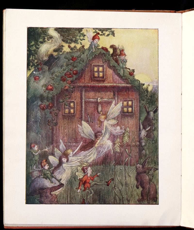 1913 Rare First UK Edition - Peter Pan's ABC Illustrated in Colour by Flora White.
